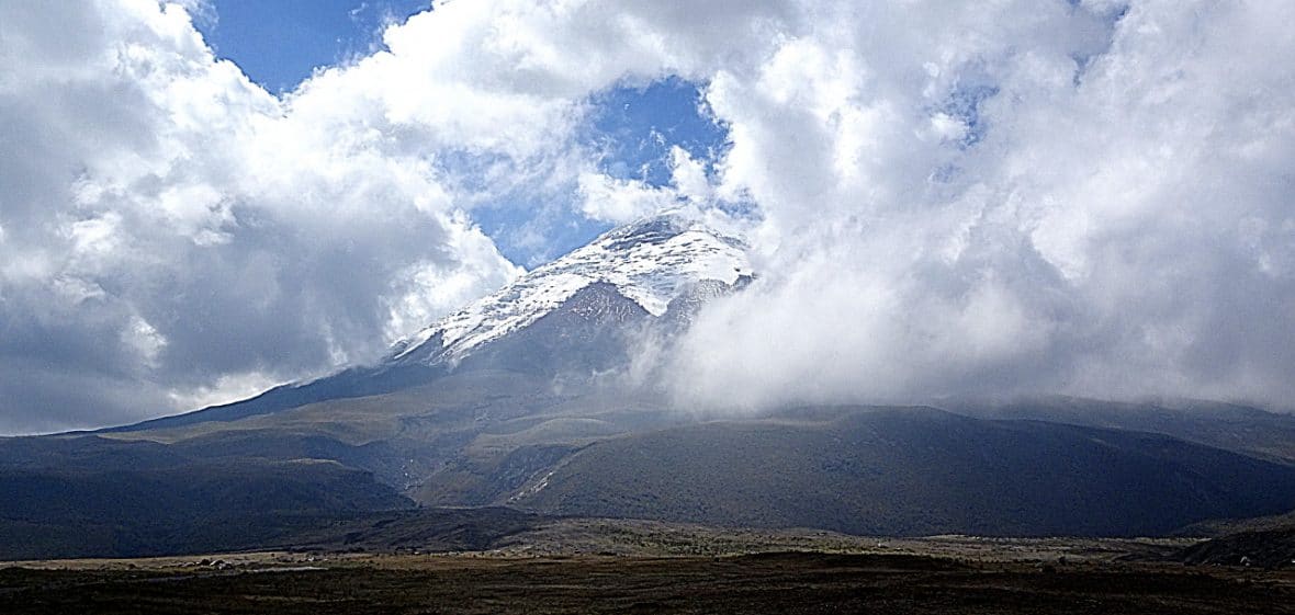 itinéraire en équateur volcan cotopaxi