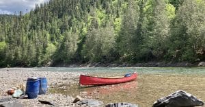 Canot camping riviere bonaventure gaspesie